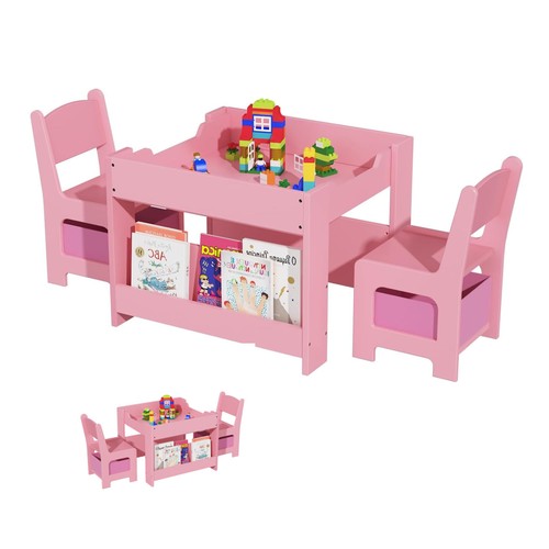 Kindertisch aus holz - kindertisch, und