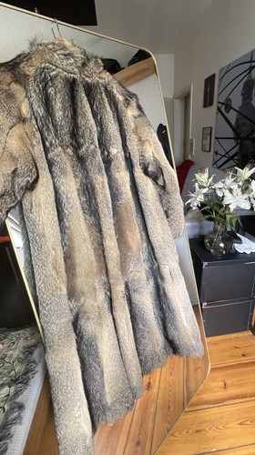 Echt pelz mantel fuchs - echt,