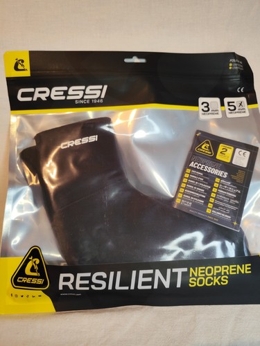 Cressi black neoprene socks - cressi,