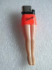 Vintage - Feuerzeug in Form - weiblicher Beine  - funktioniert noch - MG 52