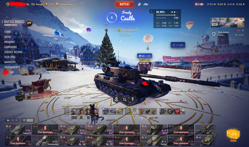 Wot account black - account,
