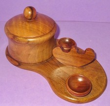 Vintage  Holz-Pfeifenständer