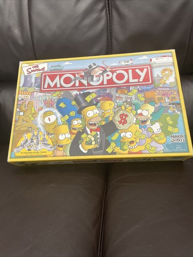 Die simpsons monopoly - simpsons,