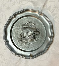 Zinnteller Wandteller Mit