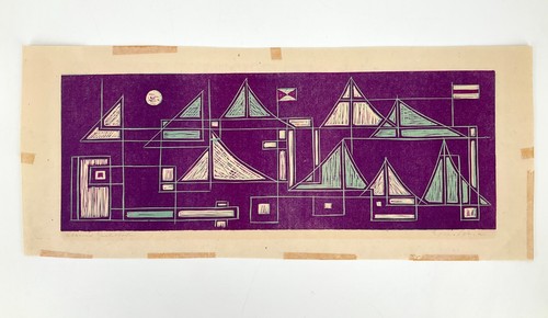Linolschnitt ernst weitz - *linolschnitt,
