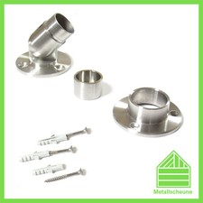 Edelstahl Flansch Wandflansch Gelenkflansch Anschluss Fitting Rohr Halter V2A