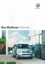 Prospekt VW Multivan Atlantis von November 2007 YV1
