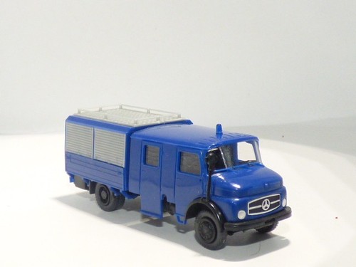 Preiser thw mercedes benz - preiser, 1:87