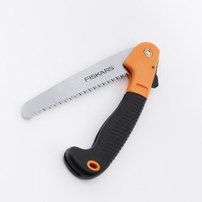 Profi Handsäge "Fiskars"  - Garten Werkzeug Baum Holz Ast Outdoor Klapp Säge