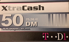 D1-XtraCash Card  - Deutsche Telekom - 50 DM Guthaben-Karte  - Leer