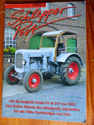 Schlepper post 2019 deutz - schlepper,