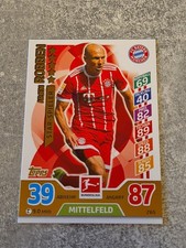 Match Attax  2017/ 2018 - FC BAYERN MÜNCHEN  - STAR - SPIELER - ROBBEN   !!
