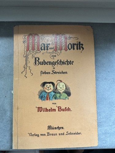 Max und moritz wilhelm - moritz, –