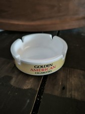 Reklame Aschenbecher Golden