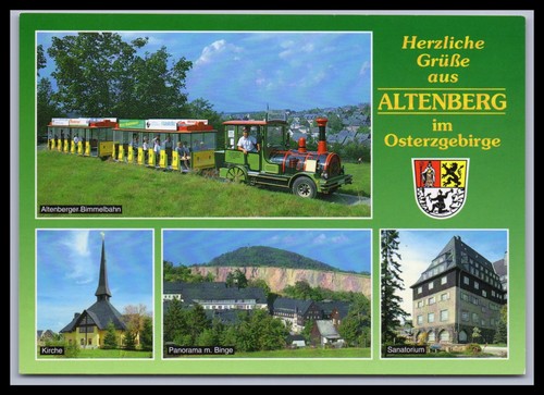 Ansichtskarte altenberg - ansichtskarte, im