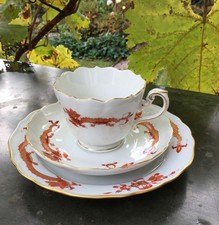 ⚔ Meissen Kaffeegedeck 3tlg