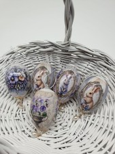 Ostereier Vintage 5er Set