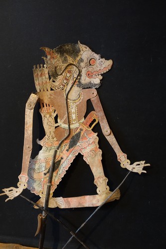 Wayang kulit bewaffneter - kulit,,