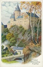 Ansichtskarte Schloß Schwarzenberg Erzgebirge  (Nr.765)
