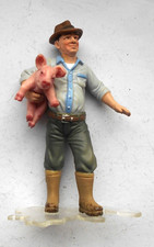 Bauer mit Schweinchen, Schleich, ca. 9 cm hoch, neuwertig