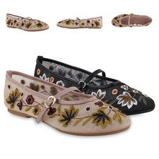 Damen Riemchenballerinas