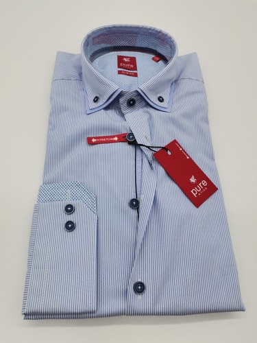 Pure langarm hemd s 37 - langarm,