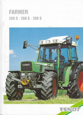 Fendt Farmer 250 S, 260 S, 280 S, Prospekt , Traktor