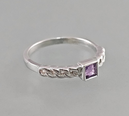 Amethyst ring 925er - amethyst-ring, silber