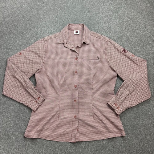 Mammut hemd damen medium - mammut, rot