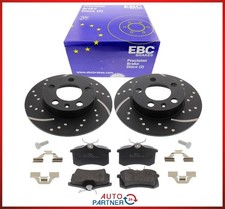 EBC für Audi A4 S4 B5 Sportbremse Bremsscheiben Bremsbeläge HA hinten gelocht