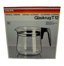 KRUPS Glaskrug T 12 Zubehör Kaffeemaschine Kaffeekrug Teekrug T12 - sehr gut
