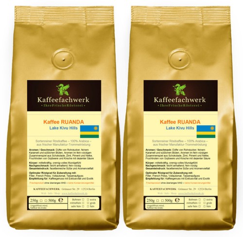 1kg kaffeebohnen ruanda lake - 1kg,