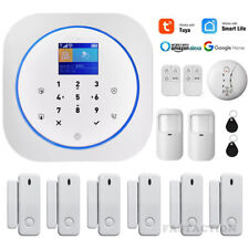 Smart Life WIFI+GSM Funk Alarmsystem Haus Alarmanlage Bewegungsmelder Sicherheit