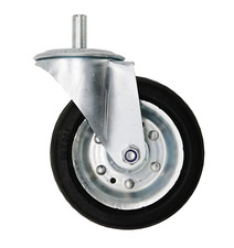 Lenkrollen ohne Bremse 230mm Stahlfelge Passend Putzmaschinen PFT G4 Ersatzteile