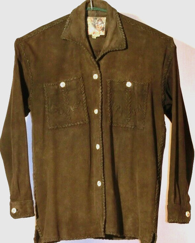 Velours lederjacke echt - velours,