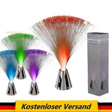 LED Glasfaserlampe Vintage