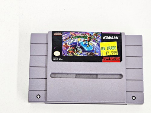Nintendo snes teenage mutant - nintendo,