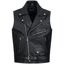  PAULGOS Lederweste Weste