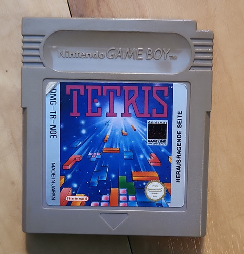Nintendo game boy tetris - game,