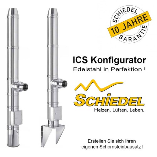 Schiedel ics ø100mm - dn,