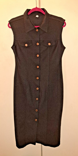 Damen kleid cordoptik - kleid/cordoptik/gr., 38