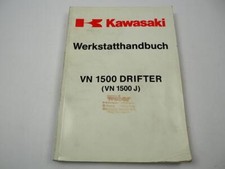 Kawasaki VN1500 Drifter Vulcan J1 Reparaturanleitung 1999 Werkstatthandbuch