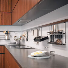 Kesseböhmer Linero style 600-1800 mm Edelstahloptik Reling-System Zubehör Nische