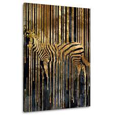 Zebra abstrakt Gold Style Tier