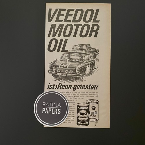 1964 veedol motor - veedol,