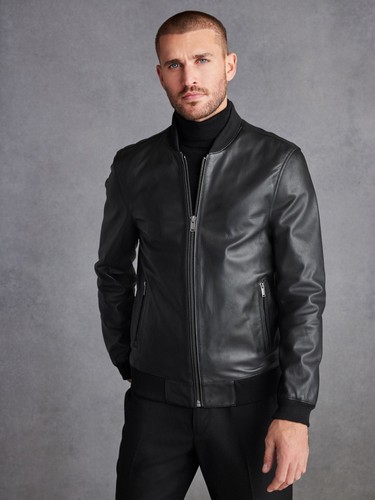 Echtleder bomberjacke herren - bomberjacke,
