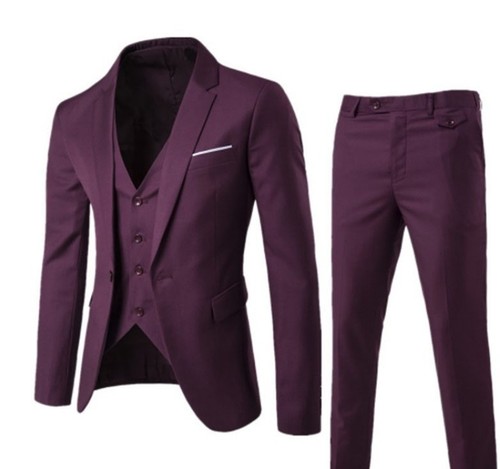 Herren slim fit anzug - fit, 3-teilig