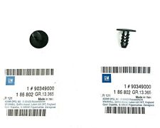 2x Originale Opel GM Stopfen Überrollbügel Verkleidung Unten Kadett E - 90349000