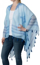 leichter Sommer Poncho mit