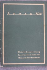 Borgward goliath hansa 1100 - goliath,